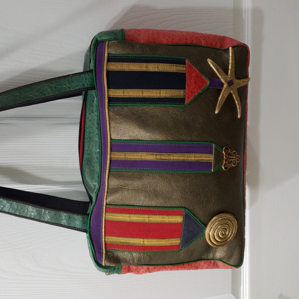 Colorful Designer Shoulder Bag - Picture 4 of 13
